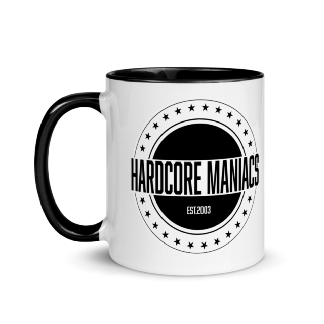 Hardcore Maniacs Mug - Black Inside