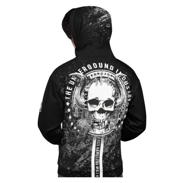 Hardcore Maniacs Industrial Premium Hoodie - Afbeelding 2