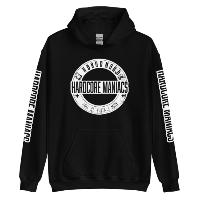 Hardcore Maniacs Grunge Hoodie