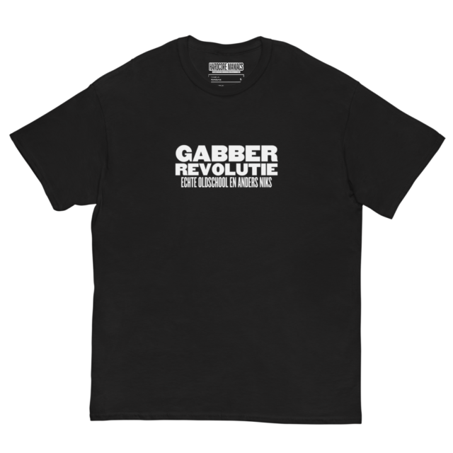 Gabber Revolutie Echte oldschool en anders niks
