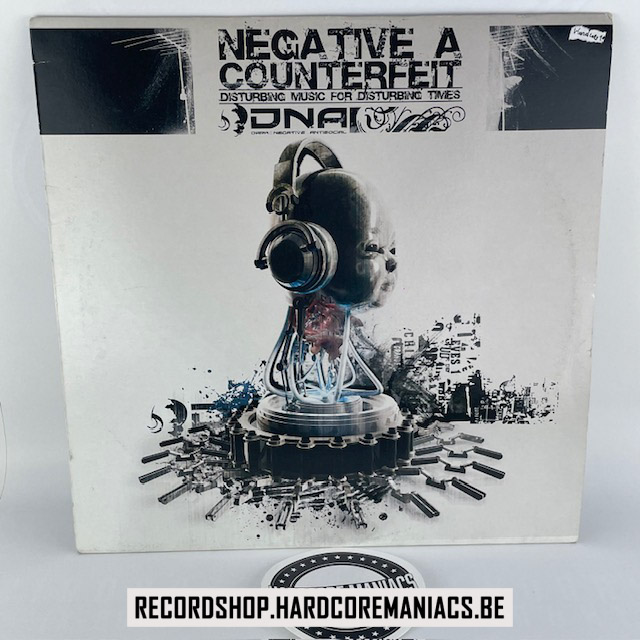 [vinyl] Negative A / Counterfeit - Disturbing Music For Disturbing Times