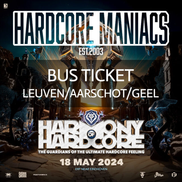 BUS TICKET - Bustrip Harmony Of Hardcore 2024 [Leuven/Aarschot/Geel]