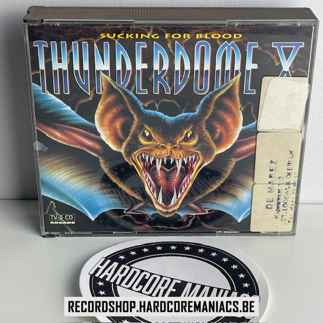 [CD] Thunderdome X (Sucking For Blood) [STICKERS ON JEWEL CASE] (Arcade - 9902277)