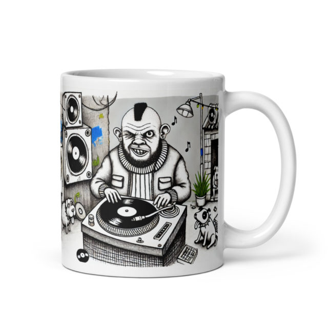 Digital? Never Heard of Her - DJ Vinyl Mug