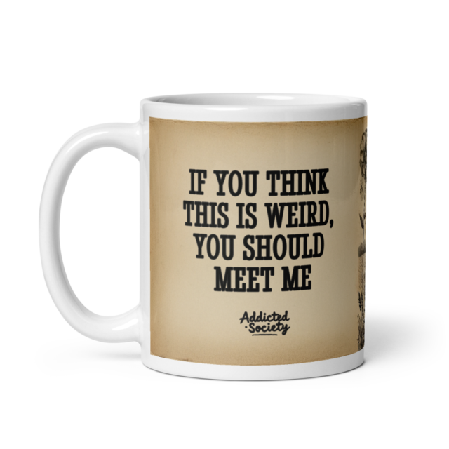 Weird & Proud - Pig Ride Mug - Afbeelding 2