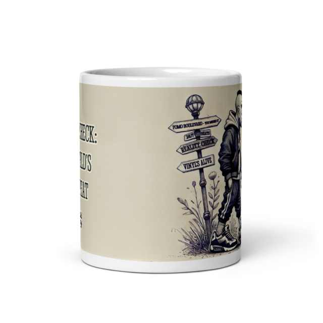 Reality Check: On Repeat Mug - Addicted Society - Afbeelding 2