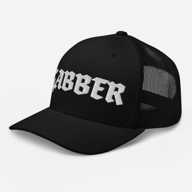Gabber Trucker Cap - Black - Afbeelding 2