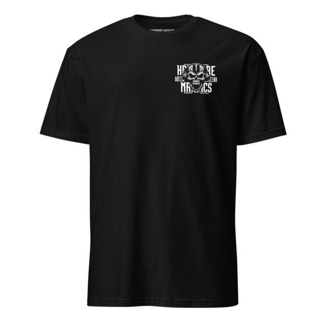 Hardcore Maniacs Skull T-Shirt - Black - Afbeelding 3