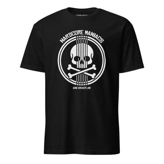 Hardcore Maniacs Classic Skull Tee