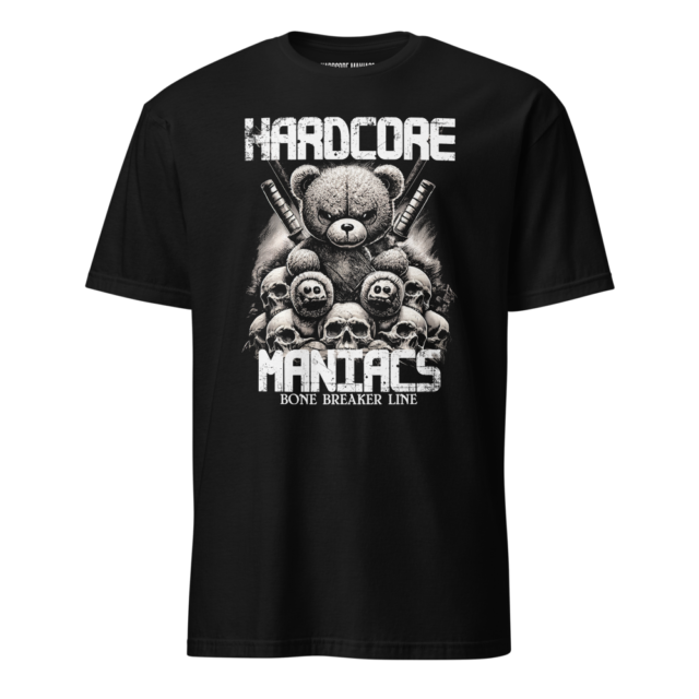 Hardcore Maniacs Teddy Anarchy Tee