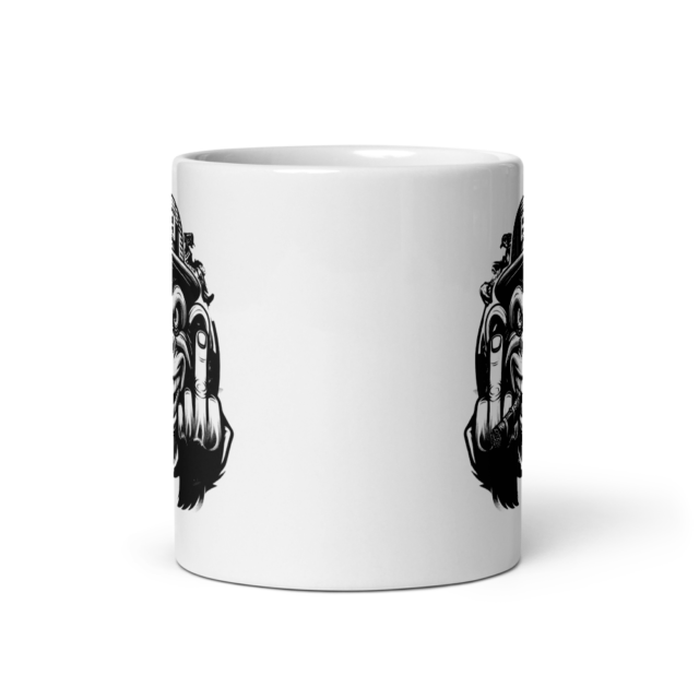 Addicted Society Gorilla Mug - Hardcore Rebel Edition - Afbeelding 2