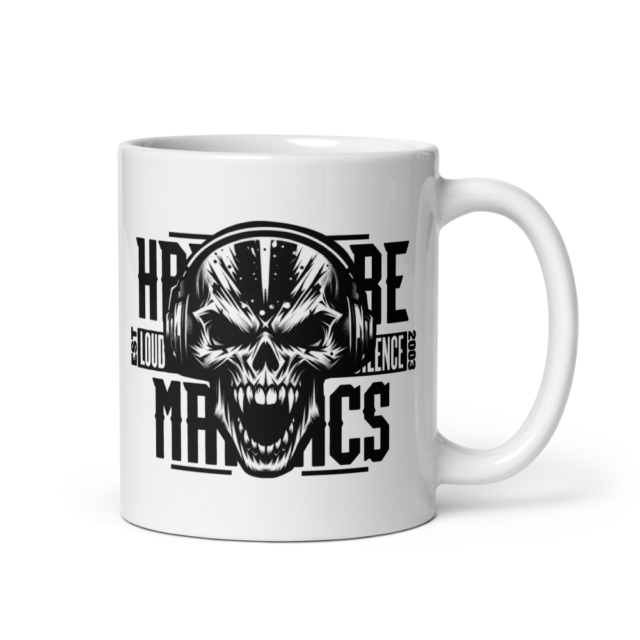 Hardcore Maniacs Skull Mug