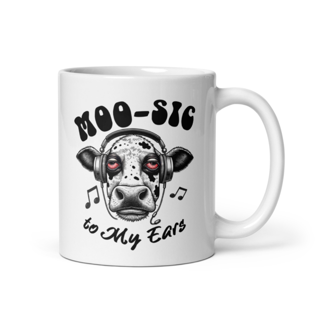 Moo-sic to My Ears Mug