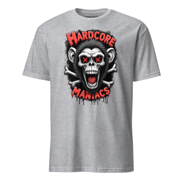 Hardcore Maniacs Mad Monkey Tee