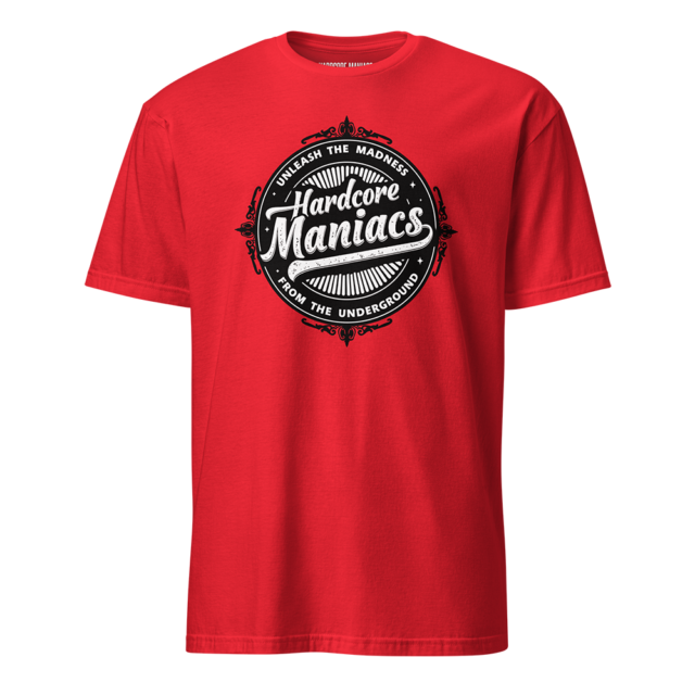 Hardcore Maniacs Underground Emblem Tee