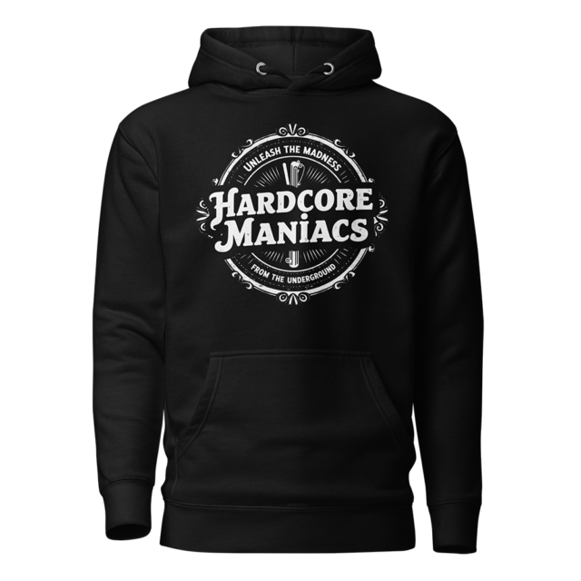 Hardcore Maniacs Underground Emblem Hoodie