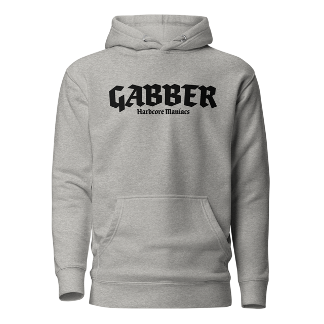 Hardcore Maniacs "Gabber" Hoodie - Gray Edition