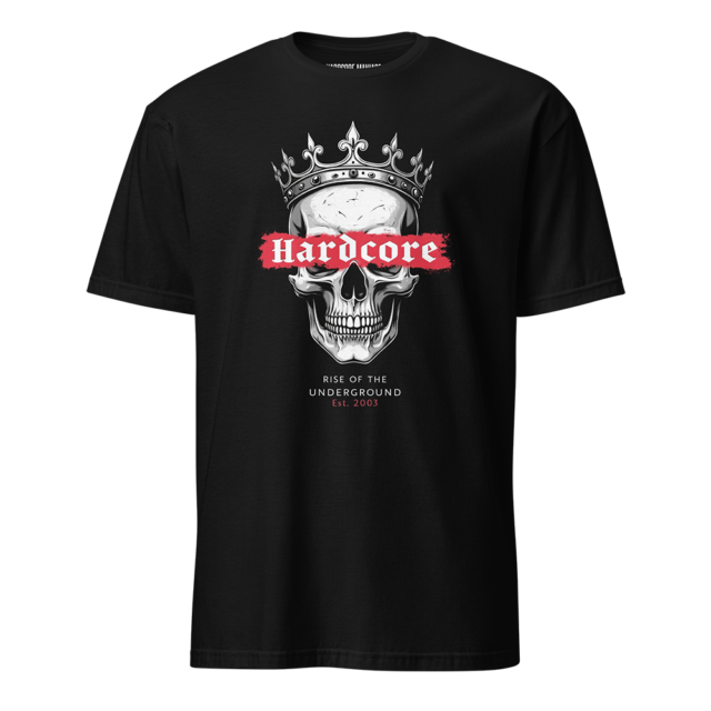 Hardcore Maniacs "Crowned Hardcore Skull" Tee
