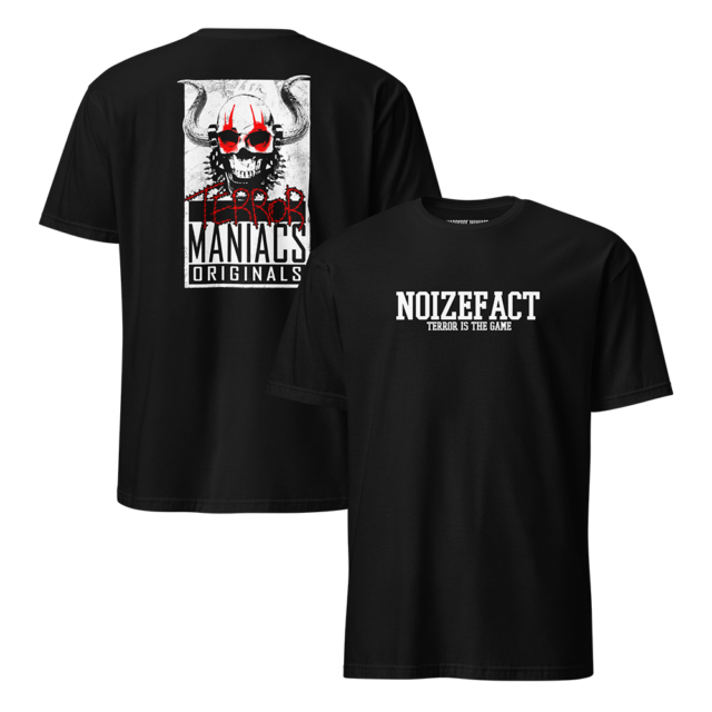 Noizefact "Terror Is The Game" Hardcore Maniacs Original T-Shirt