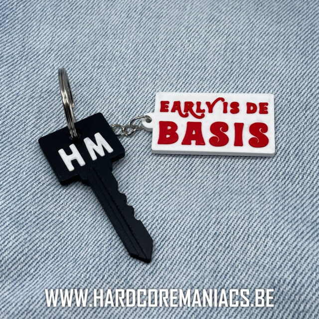 Keychain 'Early is de basis'