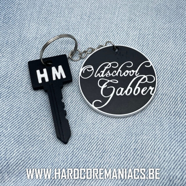 Keychain 'Oldschool Gabber'