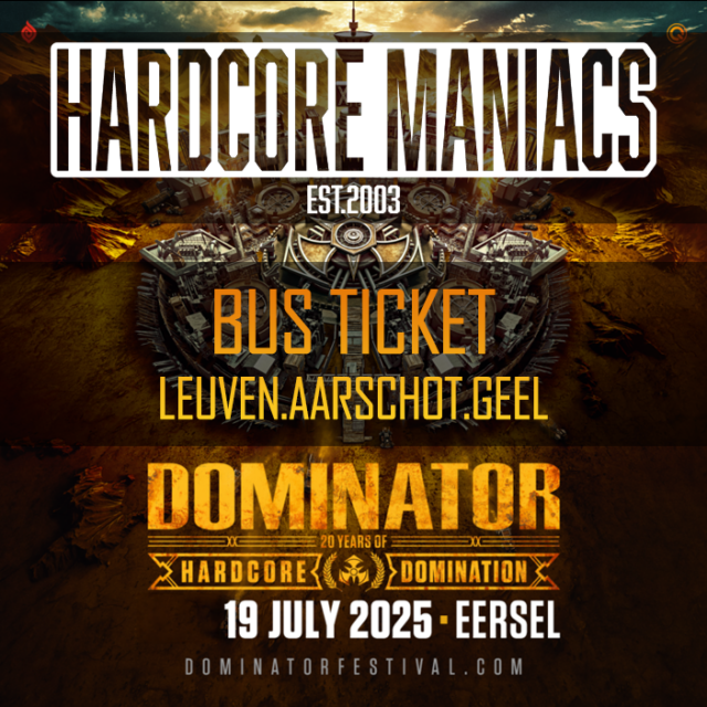 [bus-ticket] Bustrip Dominator 2025 [Leuven/Aarschot/Geel]