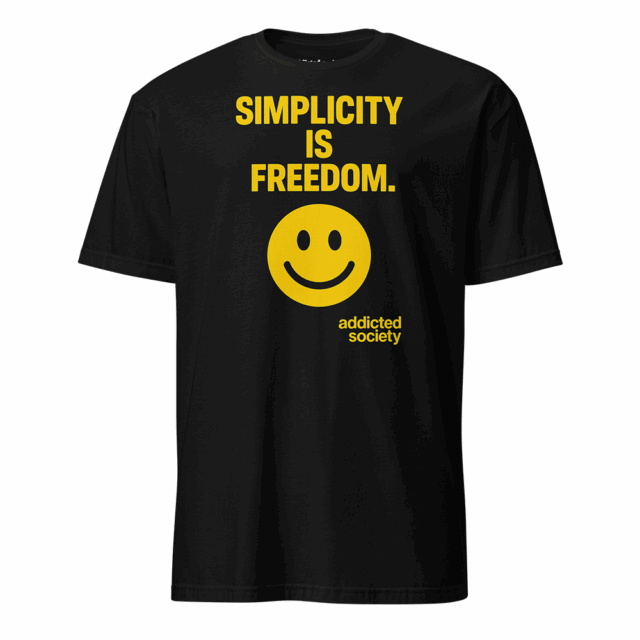 Simplicity Tee | Addicted Society T-Shirt