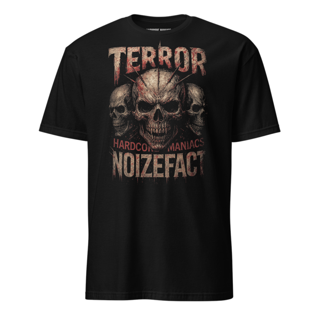 Noizefact – TERROR Skullstrike Edition | Hardcore Maniacs T-Shirt