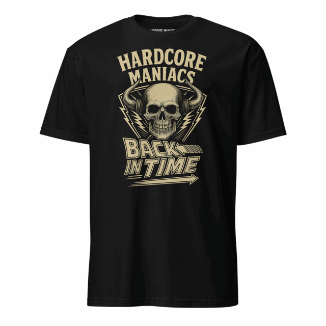 Hardcore Maniacs “Back in Time” Lightning Edition T-shirt