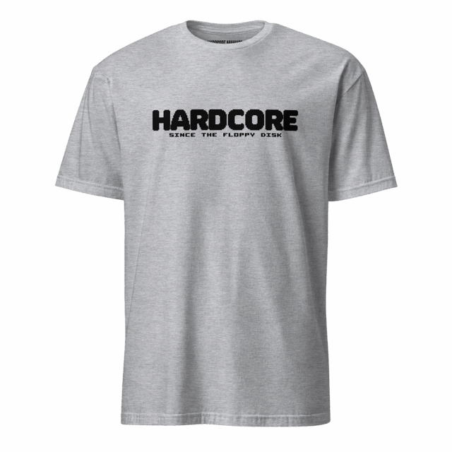 Hardcore Maniacs “Floppy Disk Era” T-shirt – Static Noise Edition