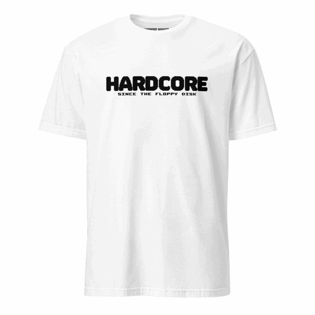 Hardcore Maniacs “Floppy Disk Era” T-shirt – Clean Signal Edition