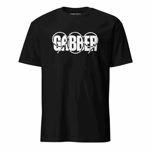 GABBER 909 T-shirt – Black Edition
