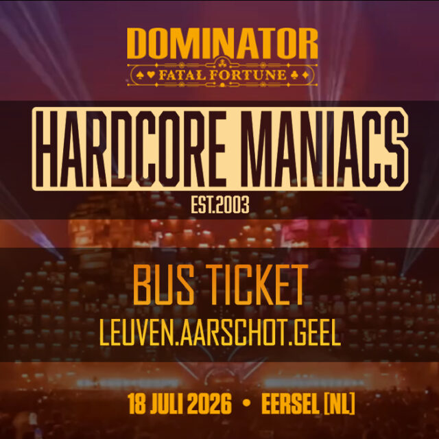 [Bus-ticket] Bustrip Dominator 2026 [Leuven/Aarschot/Geel]