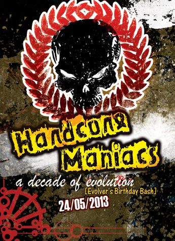 Hardcore Maniacs flyer