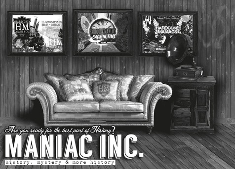 Hardcore Maniacs flyer