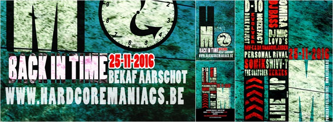 Hardcore Maniacs flyer