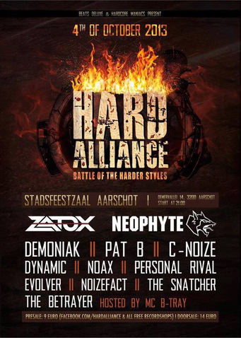 Hard Alliance flyer