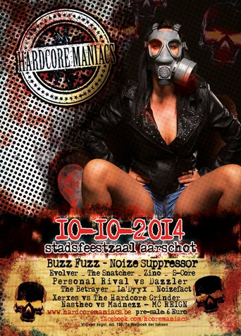 Hardcore Maniacs flyer