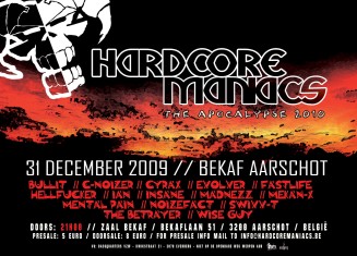 Hardcore Maniacs flyer