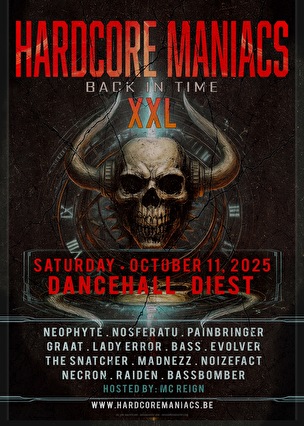 Hardcore Maniacs flyer