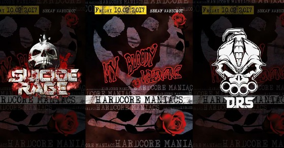 Hardcore Maniacs #35 flyer