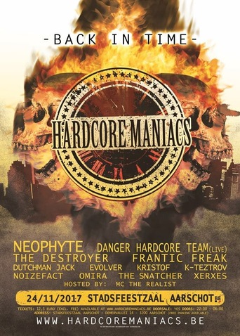 Hardcore Maniacs flyer