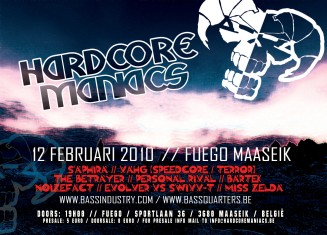 Hardcore Maniacs flyer