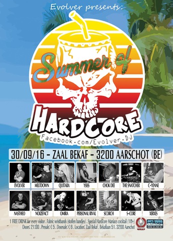 Summer Of Hardcore flyer