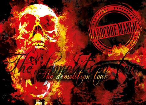 Hardcore Maniacs flyer