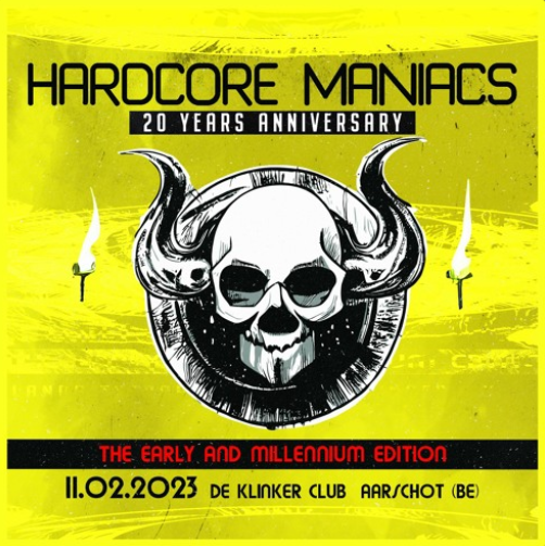 Hardcore Maniacs flyer