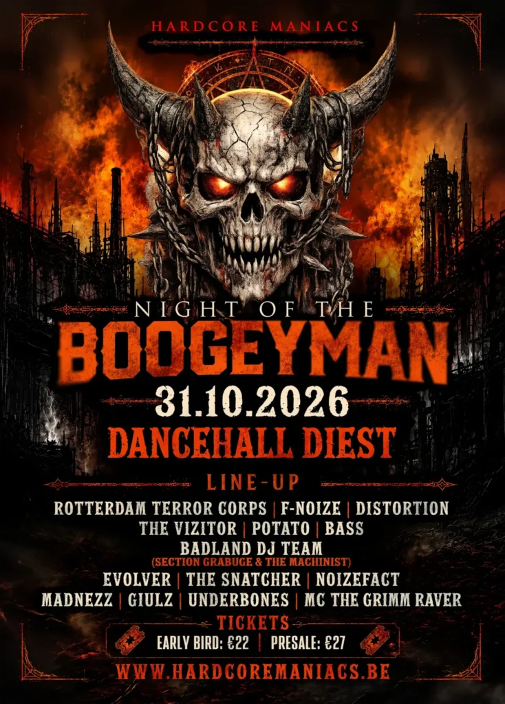 Hardcore Maniacs flyer