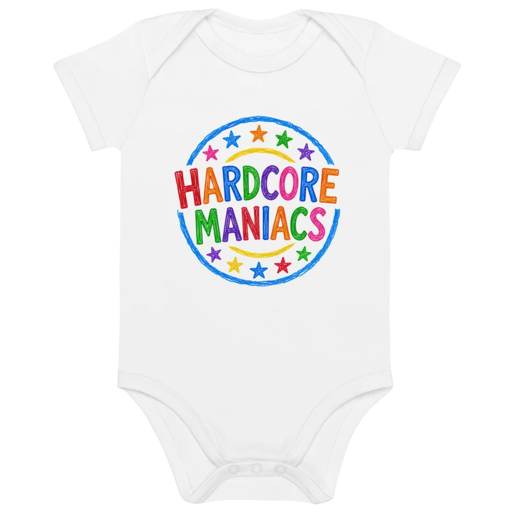 Hardcore Maniacs – Kids Logo Baby Bodysuit