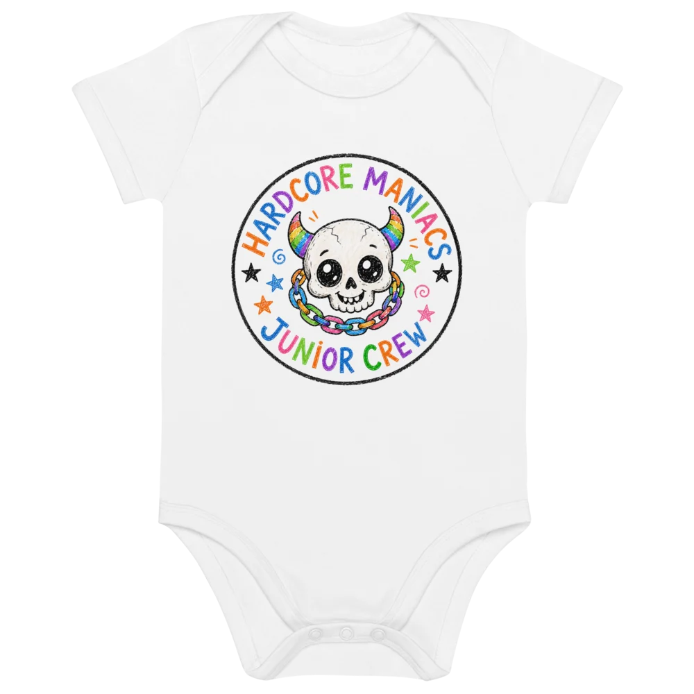Hardcore Maniacs – Junior Crew Baby Bodysuit